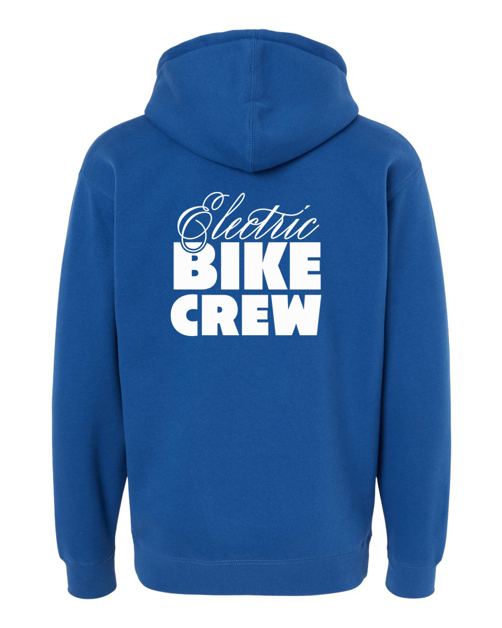 EBC BLOCK HOODIE: BLACK/WHITE ROYAL/WHITE